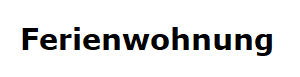  Ferienwohnung
